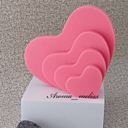 Handcrafted Heart-Shaped Candle For Valentine's Gift & Eco-Friendly Home Decor - thumbnail 3