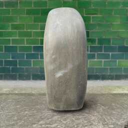 Concrete Face Sculpture Stone Head Figurine Outdoor Statue Cement Abstract Decor Modern Ornament Handmade Decoration - thumbnail 4