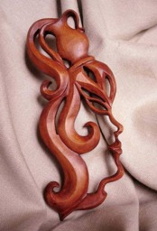 Aquarius Wood Carving Zodiac Constellation Wall Art - thumbnail 3