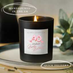 Daughter in Law 40Th Birthday Candle Gift 40 Gifts Card B - thumbnail 3