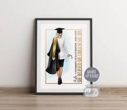 Doctor Graduation Gift, Graduation Gift, Doctorate Graduates, Phd Gift For Her, Dentist, Vet Nurse University Digital File - thumbnail 1