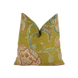 William Morris - Theodosia Saffron Stunning Classic English Designer Cushion Cover Home D??cor Throw Pillow