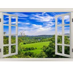 Vwaq Vinyl Nature Window Wall Decal - Landscape Scenic Mural Decor Nwt1 - thumbnail 2