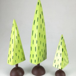 Forest Set - Christmas Putz Tiny Build A Woodland Scene - thumbnail 2