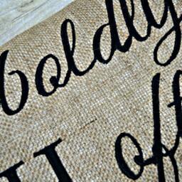 Live Laugh Love Pillow, 16x26 Burlap Pillow, Worded Pillow, Rustic Home Decor, Expression Pillow, Inspirational Pillow - thumbnail 3