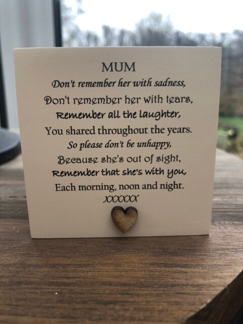 Personalised Candle in Memory Of A Mum Mam Or Any Loved One Mum Dad Grandad Husband Wife Etc Bereavement Sympathy Name - image 1