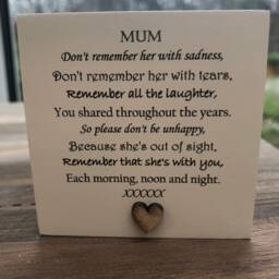 Personalised Candle in Memory Of A Mum Mam Or Any Loved One Mum Dad Grandad Husband Wife Etc Bereavement Sympathy Name - thumbnail 3