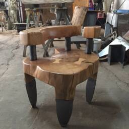 Iron Oak Exclusive Furniture Chair - thumbnail 3