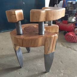 Iron Oak Exclusive Furniture Chair - thumbnail 2