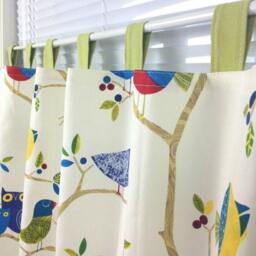 Owl Tree Tab Top Cafe Curtain Window Valance/Curtains For Living Room Bedroom/Kids Nursery /Child Playroom Curtain/Shower Curtains - thumbnail 3