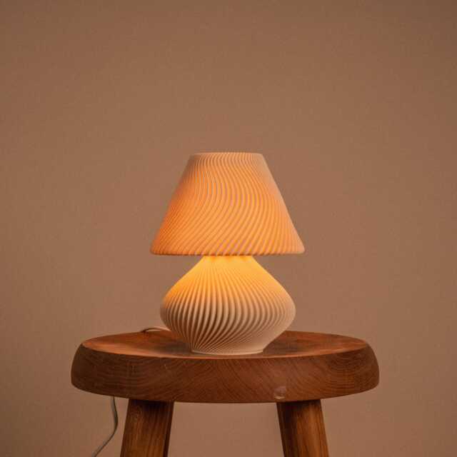 Dune Table Lamp - Soft Ambient Lighting Minimalist Boho Decor For Cozy Interiors - image 1