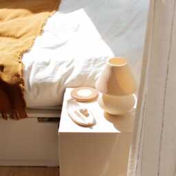 Dune Table Lamp - Soft Ambient Lighting Minimalist Boho Decor For Cozy Interiors - thumbnail 3