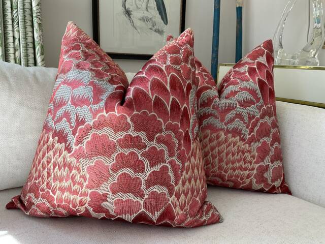 "Cowtan & Tout Pillow Cover ""Coromandel" - image 1