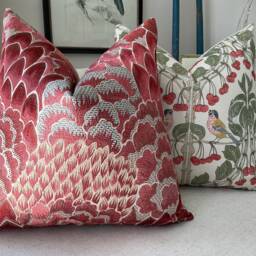 "Cowtan & Tout Pillow Cover ""Coromandel" - thumbnail 4