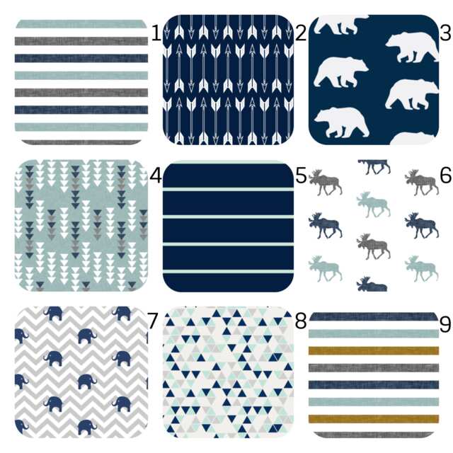 Woodland Baby Bedding, Elephant Deer Buffalo Bedding Woodland, Tribal Bear Gift - image 1