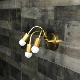 Medusa Adjustable 3 Light Mid Century Modern Industrial Vanity Bathroom Sconce - thumbnail 2