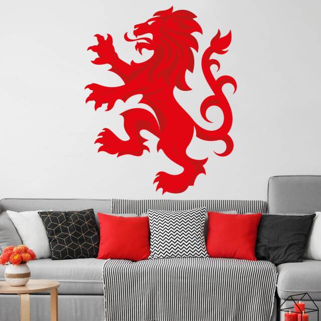 Rangers Football Club Lion Icon Wall Sticker Art - image 1