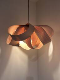 Hand Crafted Wooden Pendant Light, Ceiling Light Fitting, Home Decor, Lampshade, Lampshade