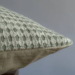 Handmade Hmong Textile Pillow Cover Bohemian Farmhouse Decor - thumbnail 3