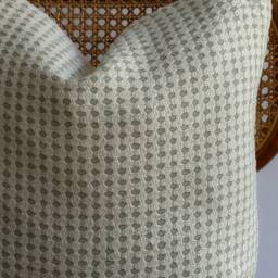Handmade Hmong Textile Pillow Cover Bohemian Farmhouse Decor - thumbnail 2