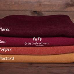 Claret Samantha Posing Fabric, Fabric Backdrop, Beanbag Blanket, Vinted Photo Prop, Newborn Wrap, Cover, Baby Shower, Maternity Gift - thumbnail 3