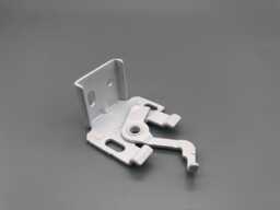 White Steel Roman Blind Swivel Brackets - Wall Or Ceiling Mount - Pack Of 5 - thumbnail 1