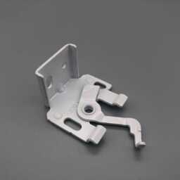 White Steel Roman Blind Swivel Brackets - Wall Or Ceiling Mount - Pack Of 5 - thumbnail 2