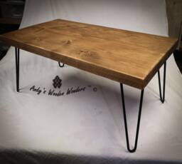 Coffee Table, Hand-Made Bespoke, Reclaimed Wood, Farmhouse Style, Bespoke - thumbnail 1