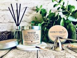 Funny Candle, Best Friend Gift, Funny Women Gift, Bff Gift, Friendship Vanilla Joke Birthday Gift For Friend, Tin Candle - thumbnail 1