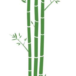 Large Bamboo Stalks Plant Garden -Wall Decal Custom Vinyl Art Stickers - thumbnail 2
