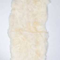 Luxury Bright Ivory White Sheepskin Rug Throw Blanket Biggest Size Large Wool Unique Gift For Her Him Bio Eco Home Decor Interior Design - thumbnail 4
