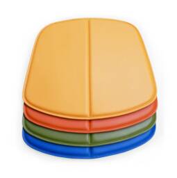 Bertoia Inspired Side Chair Cushion - Available in Many Colors & Materials Knoll Style Replacement Pad - thumbnail 1