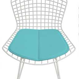 Bertoia Inspired Side Chair Cushion - Available in Many Colors & Materials Knoll Style Replacement Pad - thumbnail 3