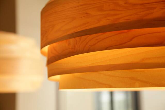 Japandi Wood Pendant Light Wabi Sabi Kitchen Lighting ~ Us Prepaid Tariffs Mid-Century Modern Foyer Chandelier, Scandinavian, Light Cloud - image 1
