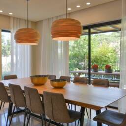 Japandi Wood Pendant Light Wabi Sabi Kitchen Lighting ~ Us Prepaid Tariffs Mid-Century Modern Foyer Chandelier, Scandinavian, Light Cloud - thumbnail 3