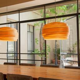 Japandi Wood Pendant Light Wabi Sabi Kitchen Lighting ~ Us Prepaid Tariffs Mid-Century Modern Foyer Chandelier, Scandinavian, Light Cloud - thumbnail 2
