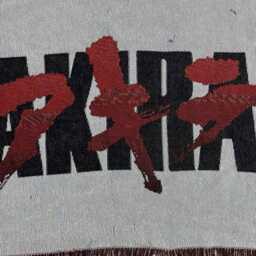 Akira Woven Blanket Tapestry - Handmade Neo Tokyo Anime Throw 90S Manga Room Decor Cotton Cyberpunk Wall Hanging - thumbnail 3