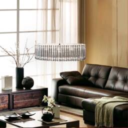 Pendant Lamp, Pendant, Light, Hanging Designer Terrific Tubes - Emperor Ceiling Mirror - thumbnail 1