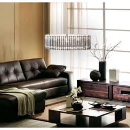 Pendant Lamp, Pendant, Light, Hanging Designer Terrific Tubes - Emperor Ceiling Mirror - thumbnail 2