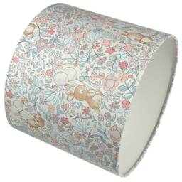 Bunny Rabbit Lampshade For Ceiling & Table Lamps, Kids Floral Nursery Or Bedroom Light Shade - thumbnail 3