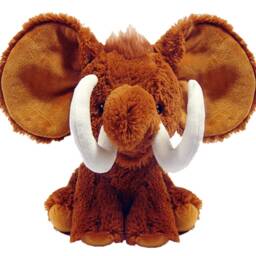Personalised Cubbies Mammoth, Custom Embroidered Animal, Unique Baby Gift, Birth Announcement, Plush Soft Toy Keepsake For Kid, Personalized - thumbnail 4