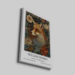 Fox William Morris Wall Art Vintage Poster, Floral Art Print - thumbnail 2
