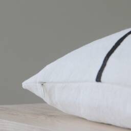 Japandi Cover For Scatter Cushions, Minimalist Black & White Wabi Sabi Pillow Covers - thumbnail 3