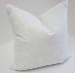 Luxury White Hollowfibre Cushion Pad Inner Insert British Handmade All Square Sizes Available - thumbnail 2