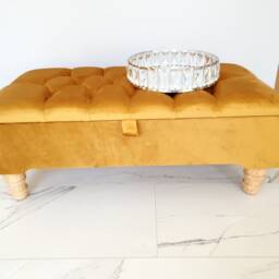 Luxury Storage Footstool Chesterfield Coffee Table - thumbnail 3