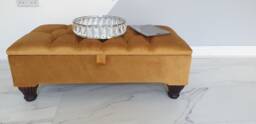Luxury Storage Footstool Chesterfield Coffee Table - thumbnail 1