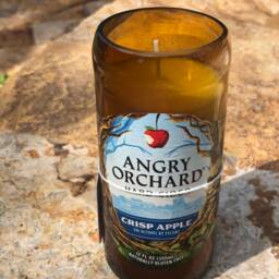 Angry Orchard Cider Beer Bottle Candle - thumbnail 2