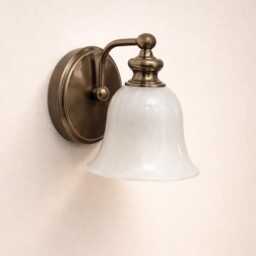 Alabaster Marble Brass Wall Sconce Luxury Light Brass Wall Lamp, Luxury Sconce, Marble Light, Hallway Lighting, Bedroom Sconce, Brass Light - thumbnail 2