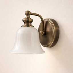 Alabaster Marble Brass Wall Sconce Luxury Light Brass Wall Lamp, Luxury Sconce, Marble Light, Hallway Lighting, Bedroom Sconce, Brass Light - thumbnail 1