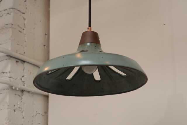 Barn Shade, Pendent Lamp, Ryan Bryant, Lighting, Modern, Mid Century, Century With 12' Cord - image 1